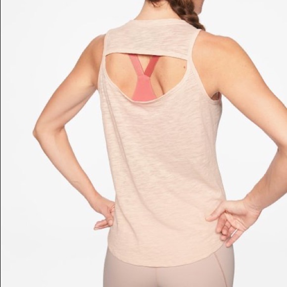 Athleta Tops - Athleta Organic Daily Cowl tank, ballerina gown, M
